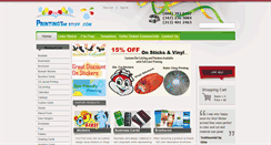 Desktop Screenshot of printingthestuff.com